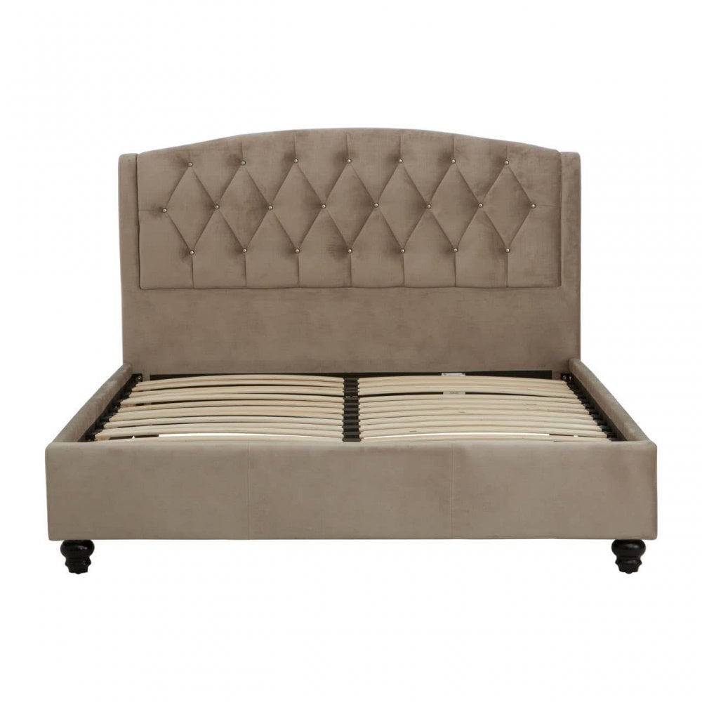 Serena Brushed Velvet Double Bed