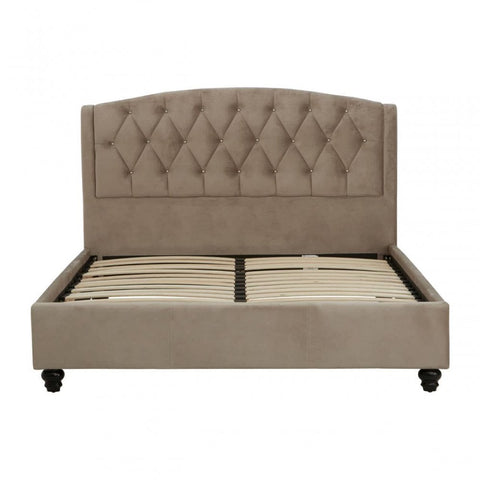 Serena Brushed Velvet Double Bed