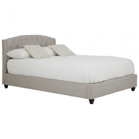 Serena Light Grey Double Bed