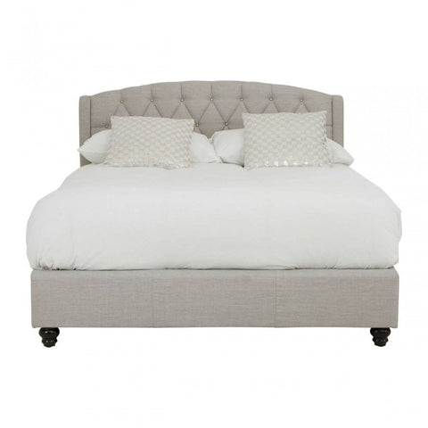Serena Light Grey Double Bed