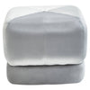 Livia Grey Velvet Stool