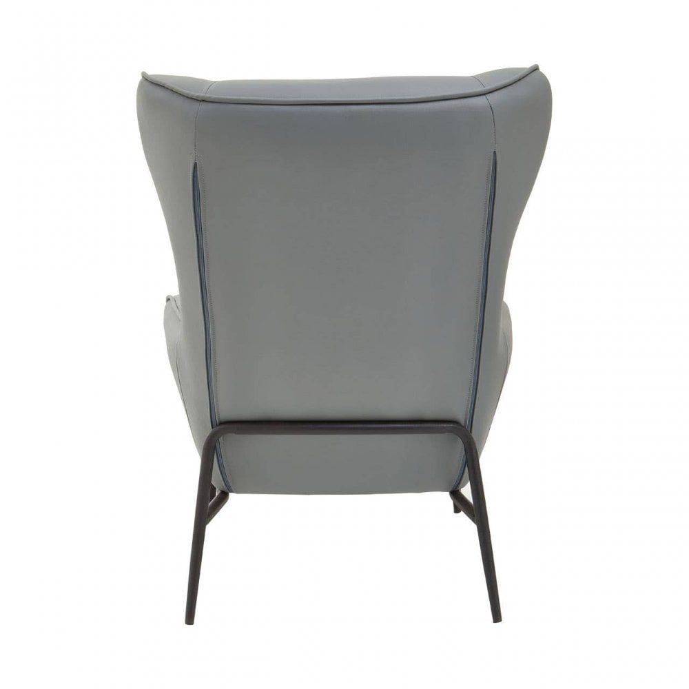 Selene Grey Armchair And Footstool