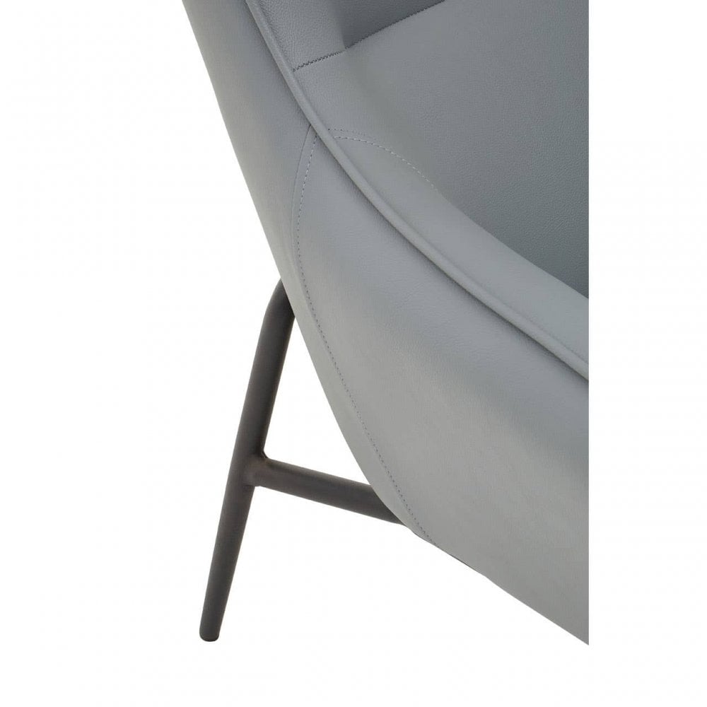 Selene Grey Armchair And Footstool