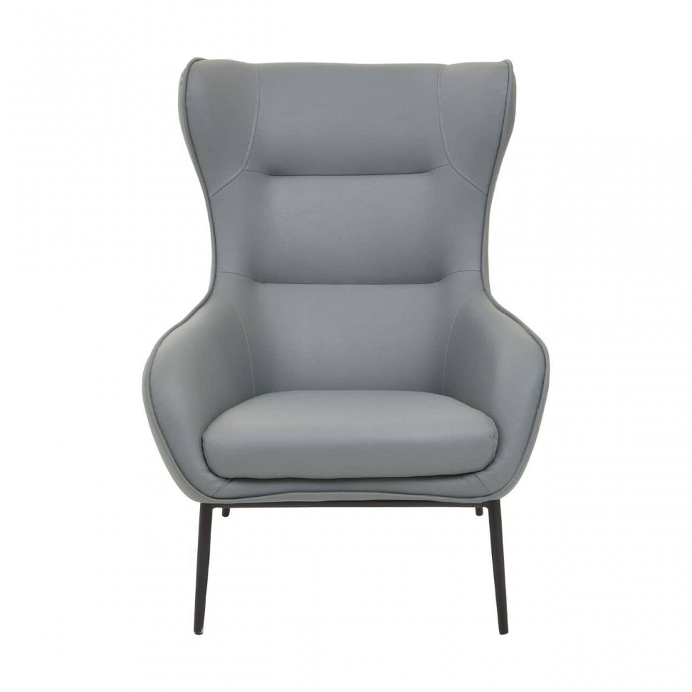 Selene Grey Armchair And Footstool