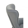 Selene Grey Armchair And Footstool
