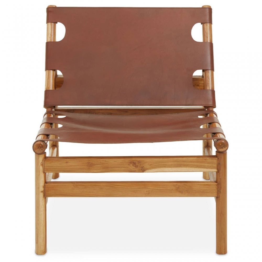 Alden Antique Leather Chair