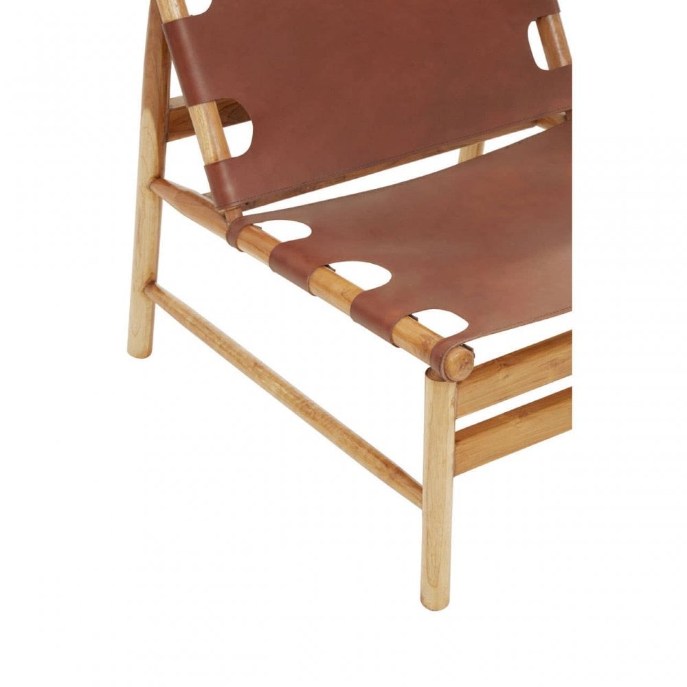 Alden Antique Leather Chair