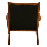 Alden Chair With Black Plain Cow Leather