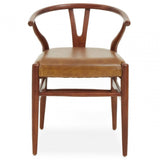 Alden Cow Camel Leather Chair