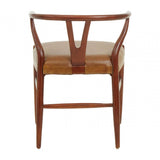 Alden Cow Camel Leather Chair
