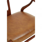 Alden Cow Camel Leather Chair