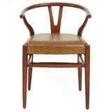 Alden Cow Camel Leather Chair