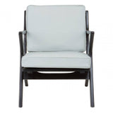 Alden Grey Cow Leather Chair