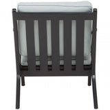 Alden Grey Cow Leather Chair