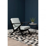 Alden Grey Cow Leather Chair