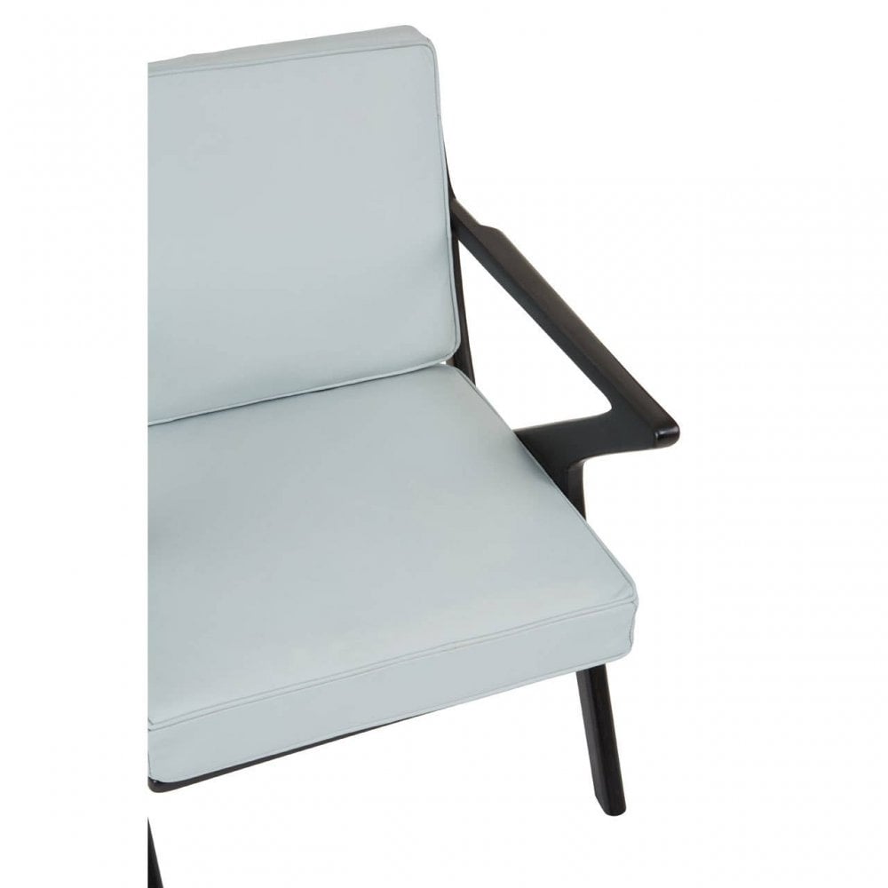 Alden Grey Cow Leather Chair