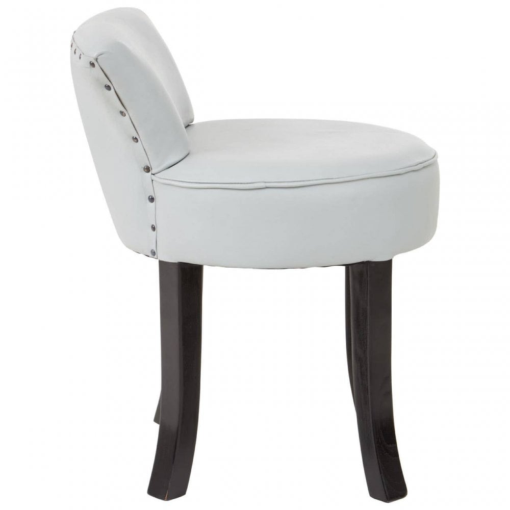 Alden Grey Rounded Chair