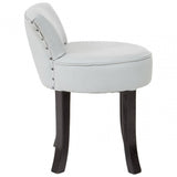 Alden Grey Rounded Chair