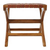 Alden Leather Stool