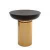 Lancaster Townhouse Black And Gold Side Table