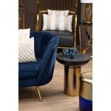 Lancaster Townhouse Black And Gold Side Table