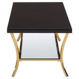 Lancaster Townhouse Black Coffee Table