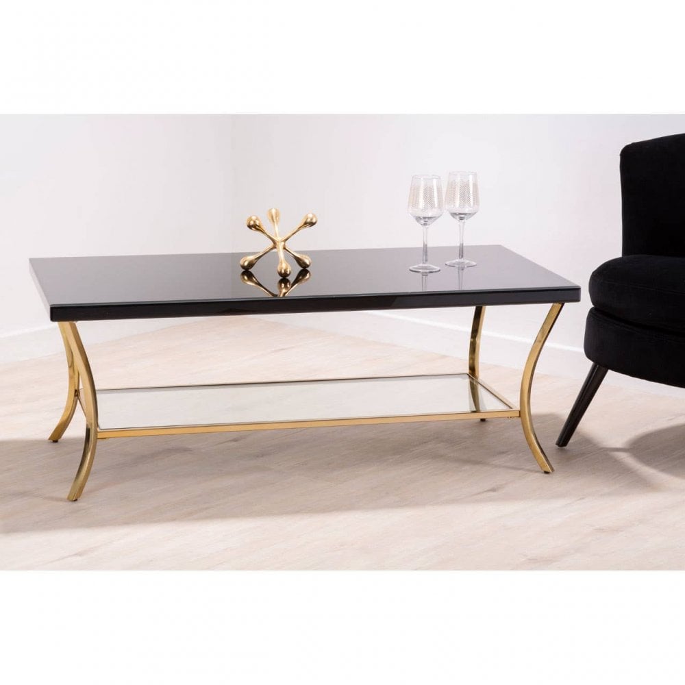 Lancaster Townhouse Black Coffee Table