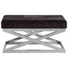 Lancaster Townhouse Cross Base Bench