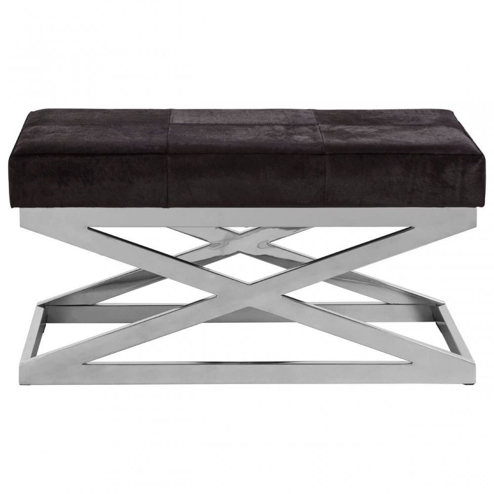 Lancaster Townhouse Cross Base Bench