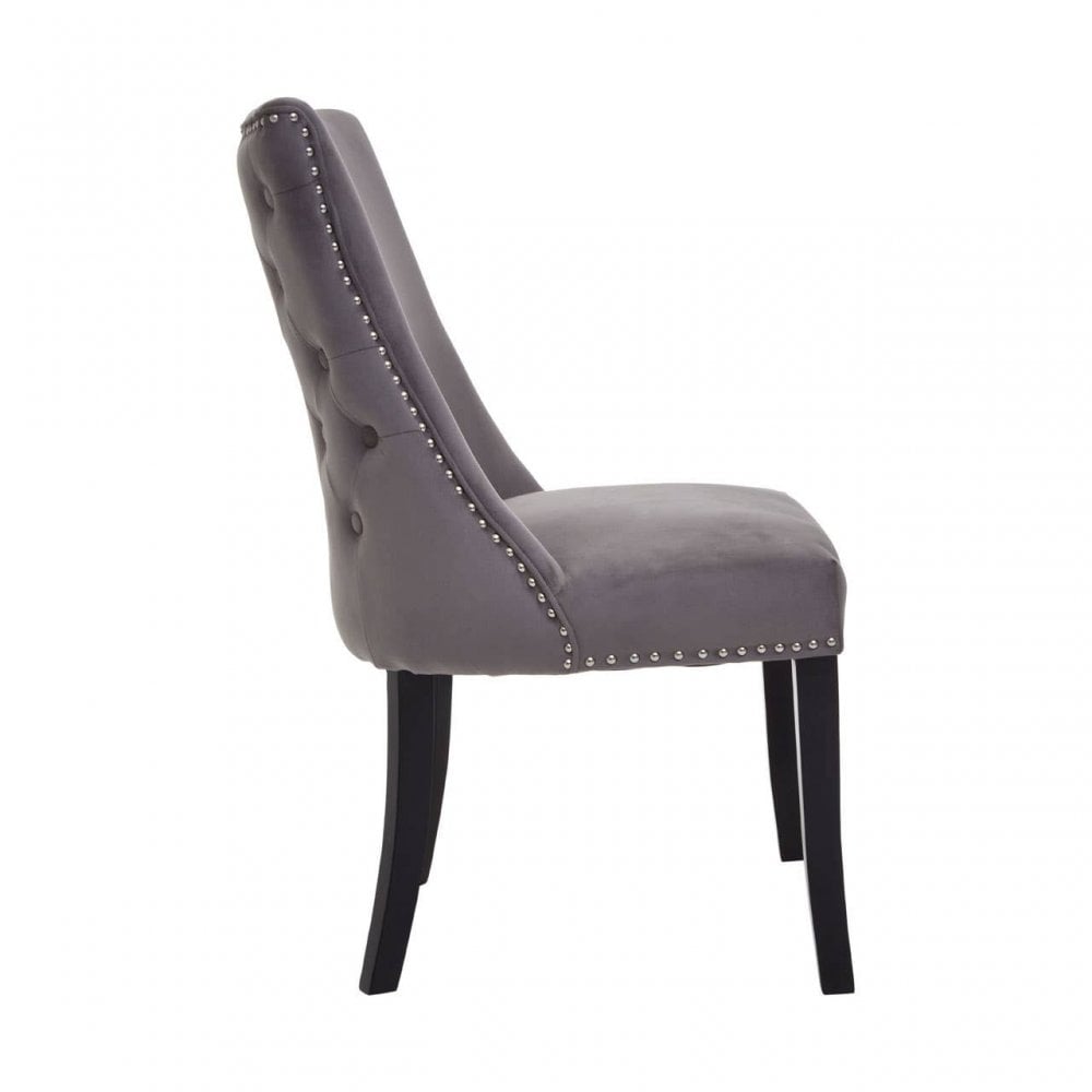 Lancaster Townhouse Dark Grey Dining Chair