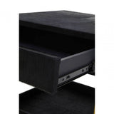 Lancaster Townhouse Hair On Hide Bedside Table