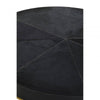 Lancaster Townhouse Hair On Hide Round Side Table