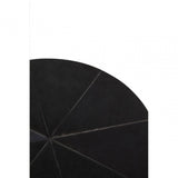 Lancaster Townhouse Hair On Hide Round Side Table