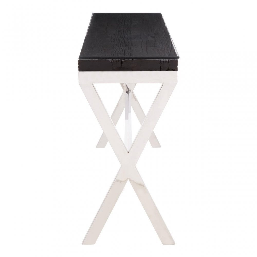 Orion Console Table With Crossed Legs