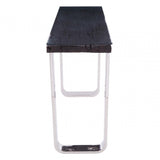 Orion Small Black Console Table