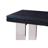 Orion Small Black Console Table