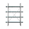 Orion Black Four Tier Shelf Unit