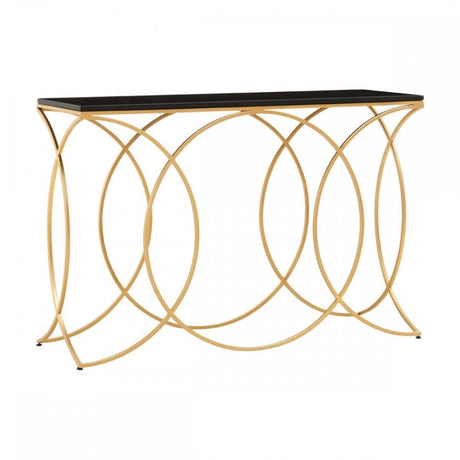 Roxa Black Console Table