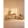 Beckford Coffee Table With Black Iron Frame