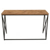 Beckford Console With Natural Parquet Top
