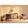 Beckford Console With Natural Parquet Top