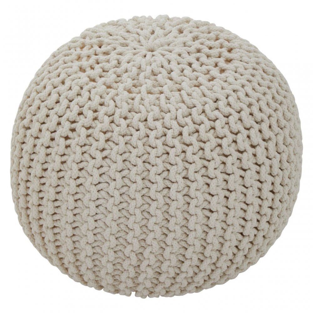 Brayden Knit Pouffe