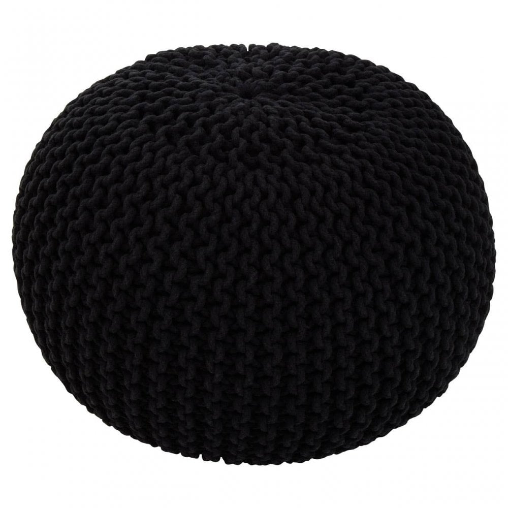 Brayden Knit Pouffe