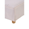 Brayden Pink And White Stripe Rocker With Footstool