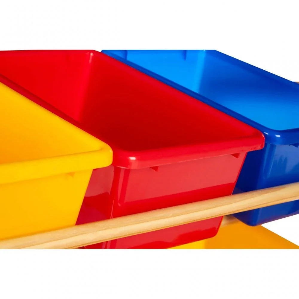 Brayden Storage 3 Tier Pine Frame Storage Unit