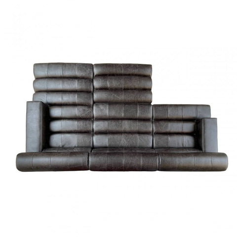 Hudson Left Arm Leather Chaise