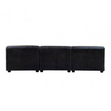Hudson Left Arm Leather Chaise