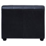 Hudson Right Arm Leather Chaise Sofa