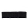Hudson Right Arm Leather Chaise Sofa
