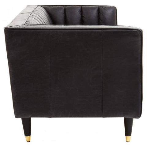 Hudson Three Seater Sofa With Flared Arms